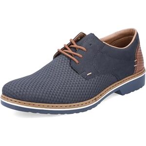 Rieker Män 16504 Oxford, blå, 47 EU Rieker Män 16504 Oxford, blå, 47 EU