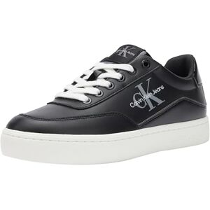 Calvin jeans kvinnors klassiska kupsula låg spets LTH Ml sneakers, Svart ljus vit, 36.5 EU Calvin jeans kvinnors klassiska kupsula låg spets LTH Ml sneakers, Svart ljus vit, 36.5 EU