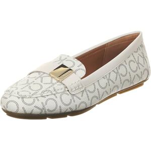 Calvin Women's Lisa Loafer, White, 9 Calvin Women's Lisa Loafer, White, 9
