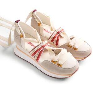 GIOSEPPO MERTI, damplattform, beige, 36 EU GIOSEPPO MERTI, damplattform, beige, 36 EU