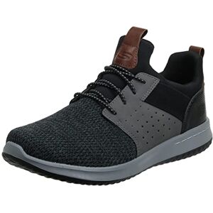 Skechers Herrsneaker Delson-Camden - Klassisk passform - Svart/Grå - 13 Bred Skechers Herrsneaker Delson-Camden - Klassisk passform - Svart/Grå - 13 Bred