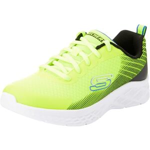 Skechers Boys sneakers, gul textil/syntetisk/svart & blå TR, 43 EU Skechers Boys sneakers, gul textil/syntetisk/svart & blå TR, 43 EU