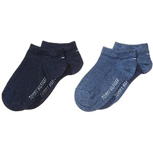 Tommy Hilfiger Pojkar sneakerstrumpor TH barn sneakers 2-pack, enfärgad, storlek 39 (tillverkarens storlek: 39–42), blå (jeans 356), jeans, 39-42 Tommy Hilfiger Pojkar sneakerstrumpor TH barn sneakers 2-pack, enfärgad, storlek 39 (tillverkarens storlek: 39–42), blå (jeans 356), jeans, 39-42