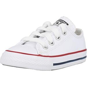 Converse Unisex barn Chuck Taylor Ct Ox sneakers, Vit Vit vit 26 EU Converse Unisex barn Chuck Taylor Ct Ox sneakers, Vit Vit vit 26 EU