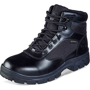 Skechers Wascana Benen Industriella kängor herr, Black Leather W Textile, 48.5 EU Skechers Wascana Benen Industriella kängor herr, Black Leather W Textile, 48.5 EU