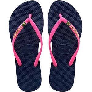 Havaianas smal Brasilien logotyp, flip flop kvinnor, marinblå, 33/34 EU Havaianas smal Brasilien logotyp, flip flop kvinnor, marinblå, 33/34 EU