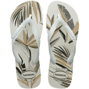 Havaianas Aloha, bekväma, hållbara och sommarflikar, sula med lövmönster, halkfri sula, herr, Vit vit grön oliv, 37/38 EU Havaianas Aloha, bekväma, hållbara och sommarflikar, sula med lövmönster, halkfri sula, herr, Vit vit grön oliv, 37/38 EU