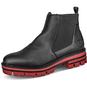 Rieker 76173 Chelsea kängor för kvinnor, svart, 41 EU Rieker 76173 Chelsea kängor för kvinnor, svart, 41 EU