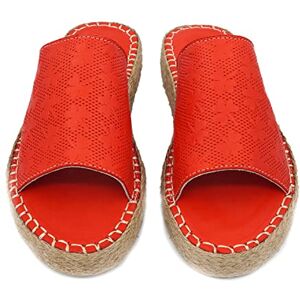 Bonateks FRRBTRLK100085, kil sandal för dam, röd, 40 EU, Färg: röd, 40 EU Bonateks FRRBTRLK100085, kil sandal för dam, röd, 40 EU, Färg: röd, 40 EU