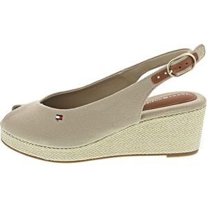 Tommy Hilfiger kvinnors flagga mitten kil Espad slingback Fw0fw08595 Espadrillos, Beige pepparrot, 41 EU Tommy Hilfiger kvinnors flagga mitten kil Espad slingback Fw0fw08595 Espadrillos, Beige pepparrot, 41 EU