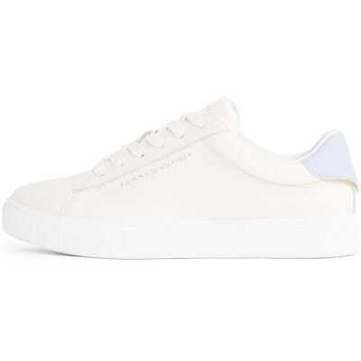 Tommy Hilfiger kvinnors väsentliga morgongssniaker, vit (antik vit), 7, Vit antik vit, 41 EU Tommy Hilfiger kvinnors väsentliga morgongssniaker, vit (antik vit), 7, Vit antik vit, 41 EU