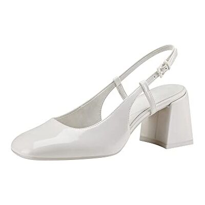 Tamaris slingpumps 1-1-29601-20, Vit, 41 EU Tamaris slingpumps 1-1-29601-20, Vit, 41 EU