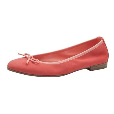 Tamaris Damer klassiska ballerinaskor, platta för kvinnor, TOUCHit-fotbädd, Pale Red Comb, 37 EU Tamaris Damer klassiska ballerinaskor, platta för kvinnor, TOUCHit-fotbädd, Pale Red Comb, 37 EU