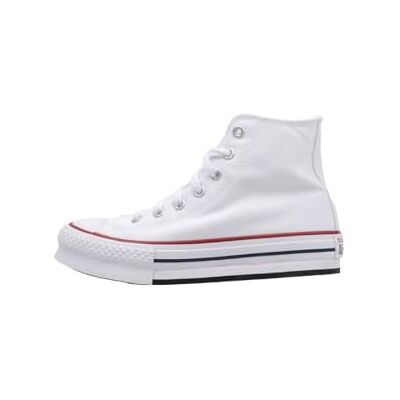 Converse Chuck Taylor All Star Eva Lift Canvas Platform, Sneaker Barn, White Garnet Navy, 32 EU Converse Chuck Taylor All Star Eva Lift Canvas Platform, Sneaker Barn, White Garnet Navy, 32 EU