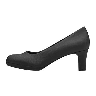 Jana Dam 8-22480-42 pumps, svart glitter, 38 EU bred, Svart glitter, 38 EU Weit Jana Dam 8-22480-42 pumps, svart glitter, 38 EU bred, Svart glitter, 38 EU Weit