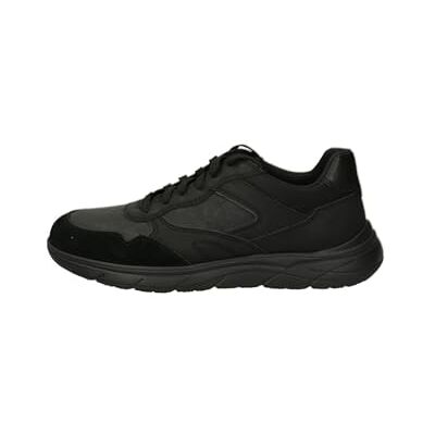 Geox Herr U Portello D sneakers, Schwarz, 41 EU Geox Herr U Portello D sneakers, Schwarz, 41 EU
