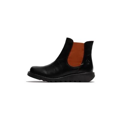 Fly London SALV195FLY, Fashion Boot dam, svart/röd, 41 EU, Svart, röd, 41 EU Fly London SALV195FLY, Fashion Boot dam, svart/röd, 41 EU, Svart, röd, 41 EU