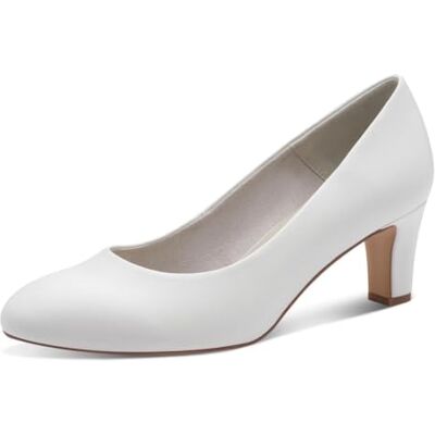 Tamaris dam pumps vegansk, vit matt, 41 EU Tamaris dam pumps vegansk, vit matt, 41 EU