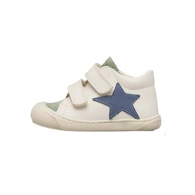 Naturino KOLDE VL Suede/Calf Milk-Leaf-Celeste Naturino KOLDE VL Suede/Calf Milk-Leaf-Celeste