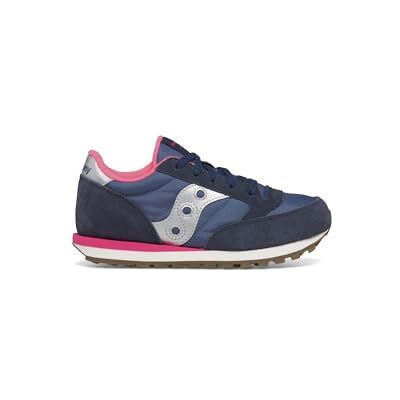 Saucony Originals unisex barn jazz original sneaker, Marinblå silver rosa, 35.5 EU Saucony Originals unisex barn jazz original sneaker, Marinblå silver rosa, 35.5 EU