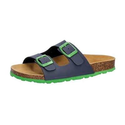 Lico Unisex barn Bioline Kids Pantoletter, Maringrön, 37 EU Lico Unisex barn Bioline Kids Pantoletter, Maringrön, 37 EU