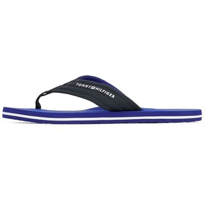 Tommy Hilfiger HILFIGER NYC Beach SANDAL Flip Flops, BLÅ (ökenhimmel), 6,5 UK, Blå ökenhimmel, 40 EU Tommy Hilfiger HILFIGER NYC Beach SANDAL Flip Flops, BLÅ (ökenhimmel), 6,5 UK, Blå ökenhimmel, 40 EU