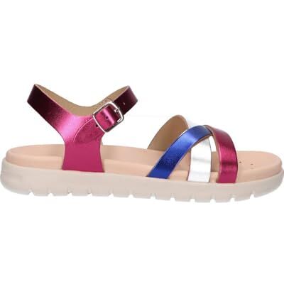 Geox J SOLEIMA Gir Sandal, fuchsia/Royal, Fuchsia Royal, 35 EU Geox J SOLEIMA Gir Sandal, fuchsia/Royal, Fuchsia Royal, 35 EU