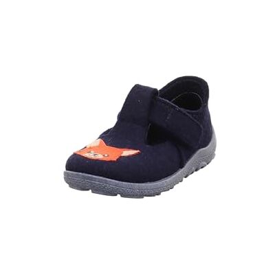 Superfit Jungen HAPPY Hausschuhe, blau 8000 Superfit Jungen HAPPY Hausschuhe, blau 8000