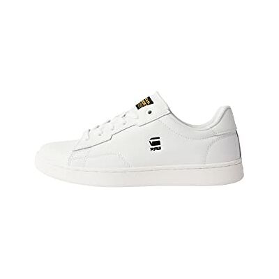 G-STAR RAW Damcadet läder sneakers, Vit, 41 EU G-STAR RAW Damcadet läder sneakers, Vit, 41 EU