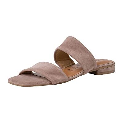 Tamaris Dam 1-1-27110-20 platta tofflor, taupe mocka, 36 EU, Muldfärgad mocka, 36 EU Tamaris Dam 1-1-27110-20 platta tofflor, taupe mocka, 36 EU, Muldfärgad mocka, 36 EU