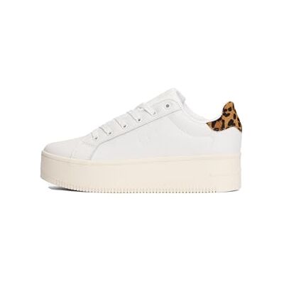 Tommy Jeans dam TJW Flatform Sneaker EN0EN02930 låg topp, vit (elfenben/leopard), 7,5 UK, Vit elfenben leopard, 42 EU Tommy Jeans dam TJW Flatform Sneaker EN0EN02930 låg topp, vit (elfenben/leopard), 7,5 UK, Vit elfenben leopard, 42 EU