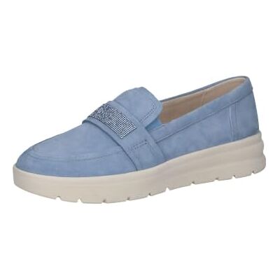 CAPRICE Kvinnor Damen 9-24700-46 Loafer, Blue Suede, 7 UK CAPRICE Kvinnor Damen 9-24700-46 Loafer, Blue Suede, 7 UK