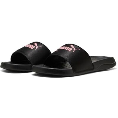 PUMA Popcat 20 Satin Princess Slide Sandal, Black-Poised Pink, 5 UK, Black Poised Pink, 38 EU PUMA Popcat 20 Satin Princess Slide Sandal, Black-Poised Pink, 5 UK, Black Poised Pink, 38 EU