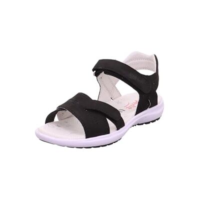 Superfit Regnbåge sandaler för flickor, Svart 0000, 32 EU Superfit Regnbåge sandaler för flickor, Svart 0000, 32 EU
