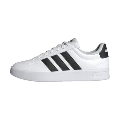 adidas herr Grand Court 3.0 Shoes, Ftwr White/Core Black, 49 1/3 EU adidas herr Grand Court 3.0 Shoes, Ftwr White/Core Black, 49 1/3 EU