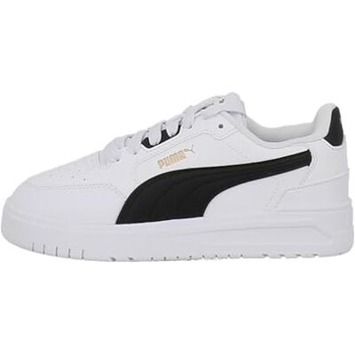 PUMA Shuffle Downtown Lo Jr sneakers, vit svart guld, 36 EU, Vit Svart Guld, 36 EU PUMA Shuffle Downtown Lo Jr sneakers, vit svart guld, 36 EU, Vit Svart Guld, 36 EU
