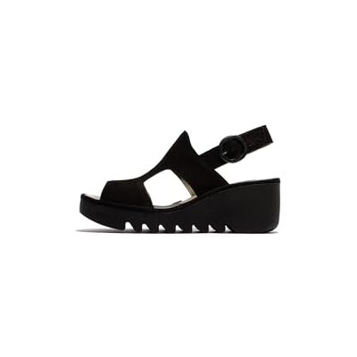 Fly London kvinnors BAIF585FLY Sandal, svart, 8 UK, Svart, 41 EU Fly London kvinnors BAIF585FLY Sandal, svart, 8 UK, Svart, 41 EU