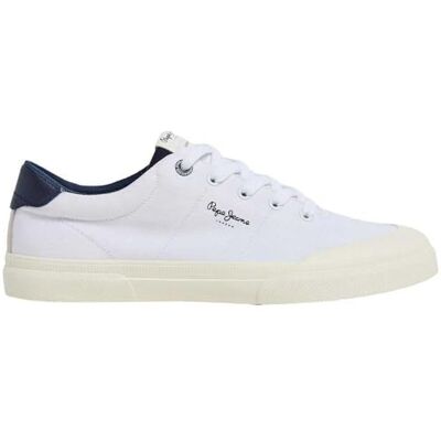 Pepe Jeans herr Kenton Serie M sneakers, vit (vit), 12 UK, Vitt, 12 UK Pepe Jeans herr Kenton Serie M sneakers, vit (vit), 12 UK, Vitt, 12 UK