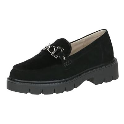 CAPRICE Damer 9-24703-43 tofflor, Svart mocka, 38 EU CAPRICE Damer 9-24703-43 tofflor, Svart mocka, 38 EU