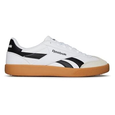 Reebok Unisex Smash Edge S Sneaker, Vitt svart tuggummi, 36 EU Reebok Unisex Smash Edge S Sneaker, Vitt svart tuggummi, 36 EU