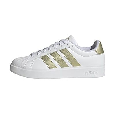 adidas dam Streettalk Shoes, Ftwr White/Gold Met./Ftwr White, 41 1/3 EU adidas dam Streettalk Shoes, Ftwr White/Gold Met./Ftwr White, 41 1/3 EU