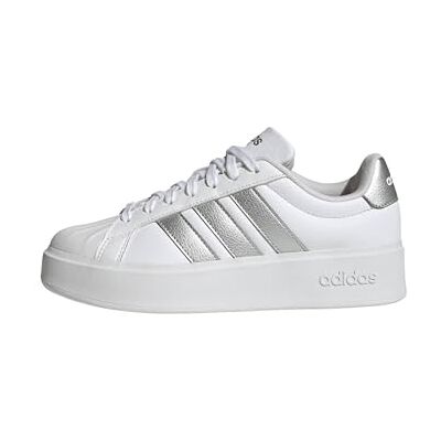 adidas dam Streettalk Bold Shoes, Ftwr White/Silver Met./Core Black, 36 2/3 EU adidas dam Streettalk Bold Shoes, Ftwr White/Silver Met./Core Black, 36 2/3 EU