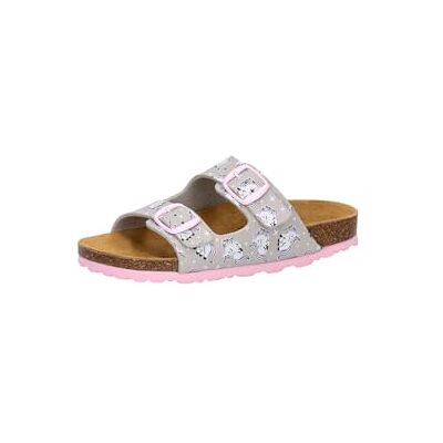 Lico Unisex barn Bioline Kids Pantoletter, grå rosa, 30 EU Lico Unisex barn Bioline Kids Pantoletter, grå rosa, 30 EU