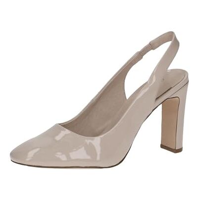 CAPRICE Damer 9-9-29601-20 Pumps Sling, Pulverpatent, 39 EU CAPRICE Damer 9-9-29601-20 Pumps Sling, Pulverpatent, 39 EU
