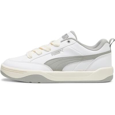 PUMA Unisex Park Lifestyle sneakers, vit-rökig grå-SUGARED Almond, 10 UK, Vit rökig grå sockrig mandel, 44.5 EU PUMA Unisex Park Lifestyle sneakers, vit-rökig grå-SUGARED Almond, 10 UK, Vit rökig grå sockrig mandel, 44.5 EU