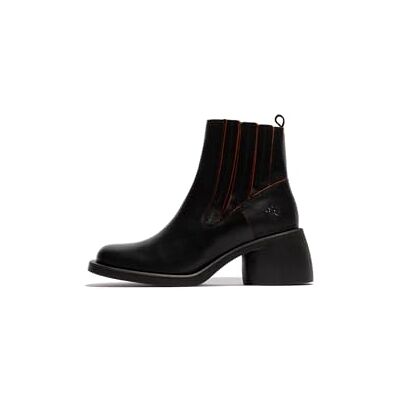 Fly London HAIL310FLY, Fashion Boot dam, svart/röd, 35 EU, Svart, röd, 35 EU Fly London HAIL310FLY, Fashion Boot dam, svart/röd, 35 EU, Svart, röd, 35 EU