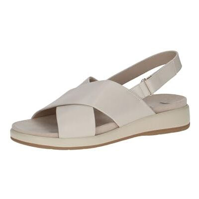 CAPRICE Damer 9-28208-44 platta sandaler, CREAM PERLATO, 36 EU, cream perlato, 36 EU CAPRICE Damer 9-28208-44 platta sandaler, CREAM PERLATO, 36 EU, cream perlato, 36 EU