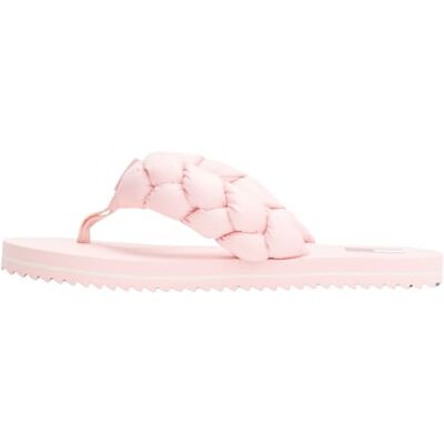 Tommy Jeans dam flätad stringstrand sandal En0en02877 flip flops, Rosa dimmig rosa, 37 EU Tommy Jeans dam flätad stringstrand sandal En0en02877 flip flops, Rosa dimmig rosa, 37 EU