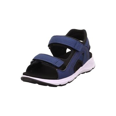 Superfit pojkar criss cross sandal, Blå svart 8000, 38 EU Superfit pojkar criss cross sandal, Blå svart 8000, 38 EU
