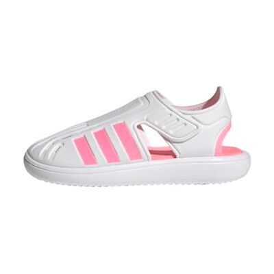 adidas Unisex Kids Summer Closed Toe Water Sandals Ftwr White/Beam Pink/Clear Pink 33 EU adidas Unisex Kids Summer Closed Toe Water Sandals Ftwr White/Beam Pink/Clear Pink 33 EU